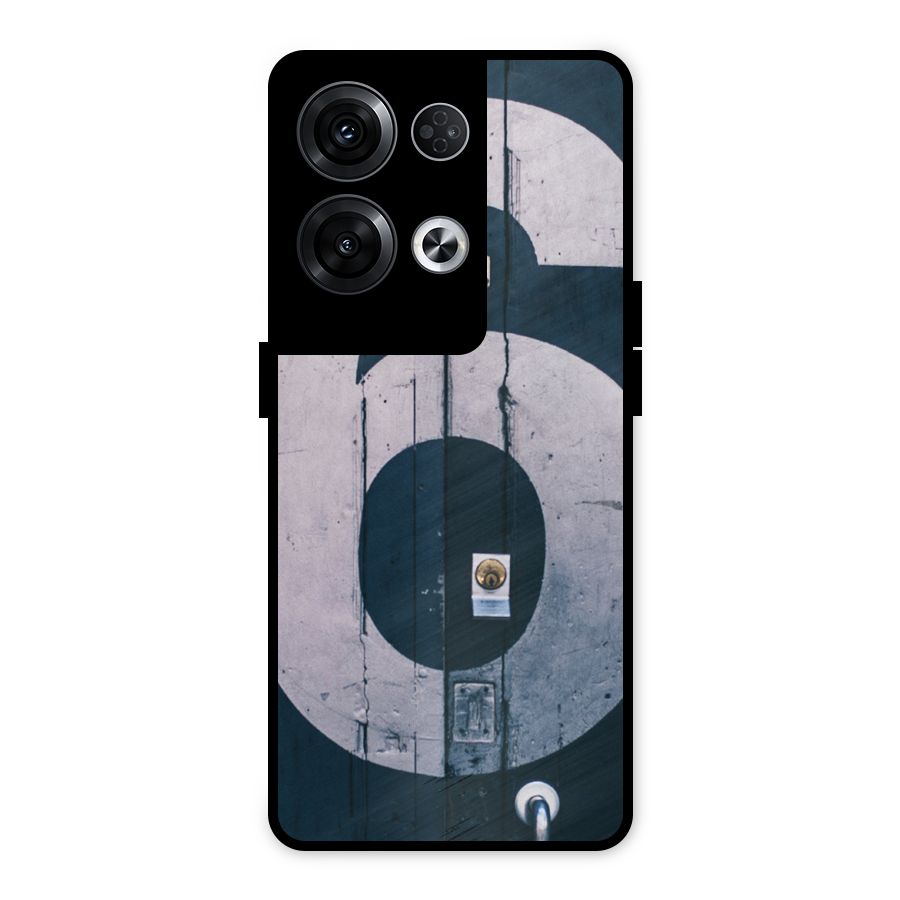 Wooden Six Metal Back Case for Oppo Reno8 Pro 5G