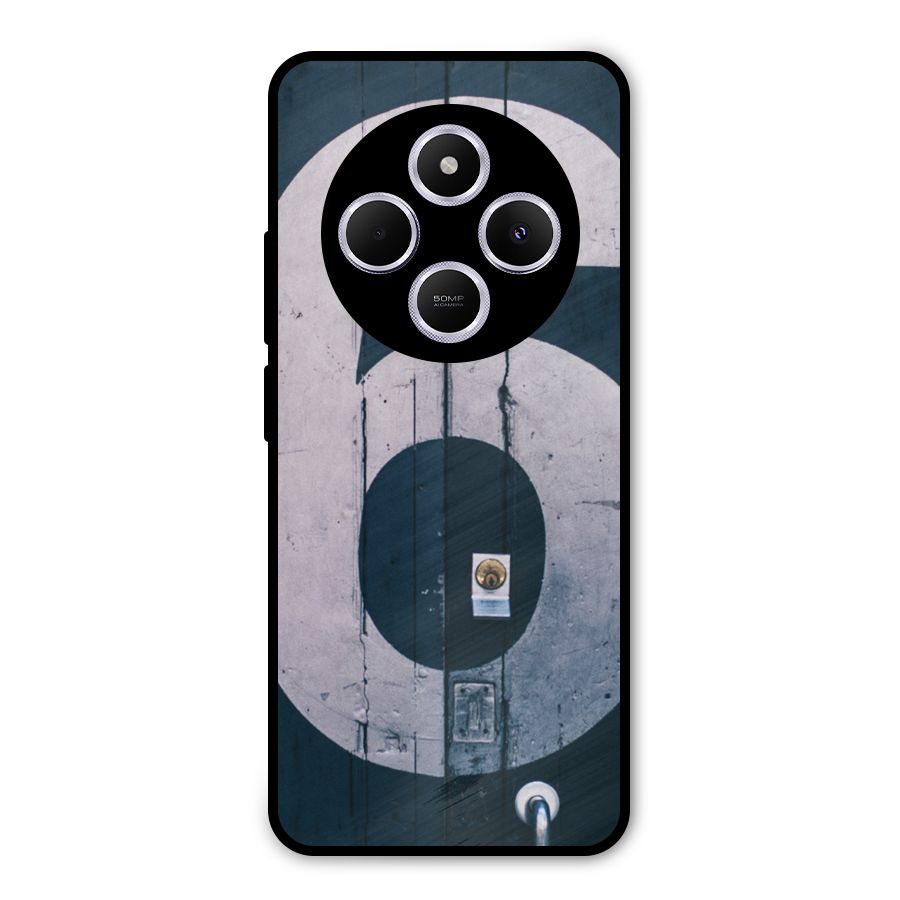 Wooden Six Metal Back Case for Poco C75 5G
