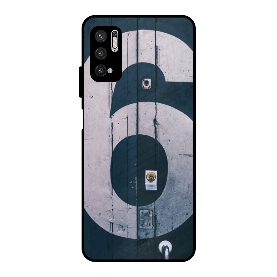Wooden Six Metal Back Case for Poco M3 Pro 5G