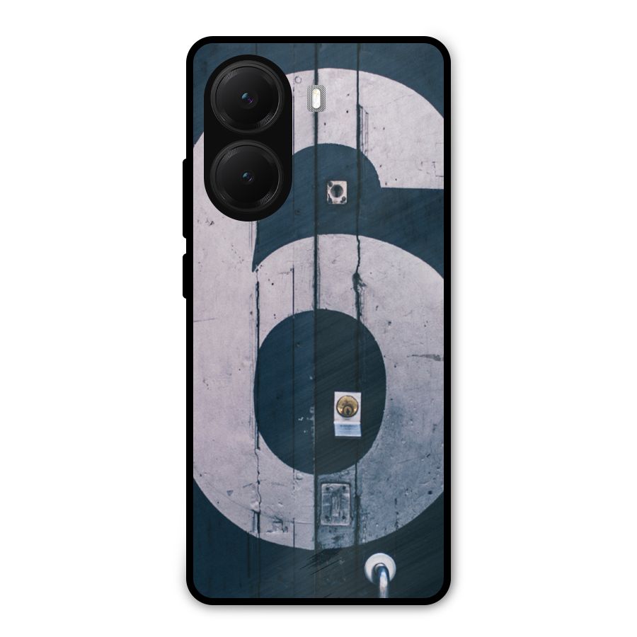 Wooden Six Metal Back Case for Poco X7 Pro