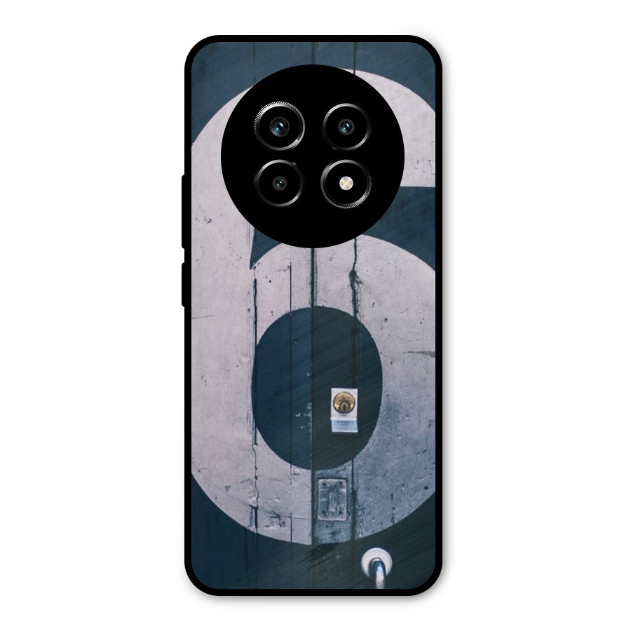 Wooden Six Metal Back Case for Realme 13 Pro