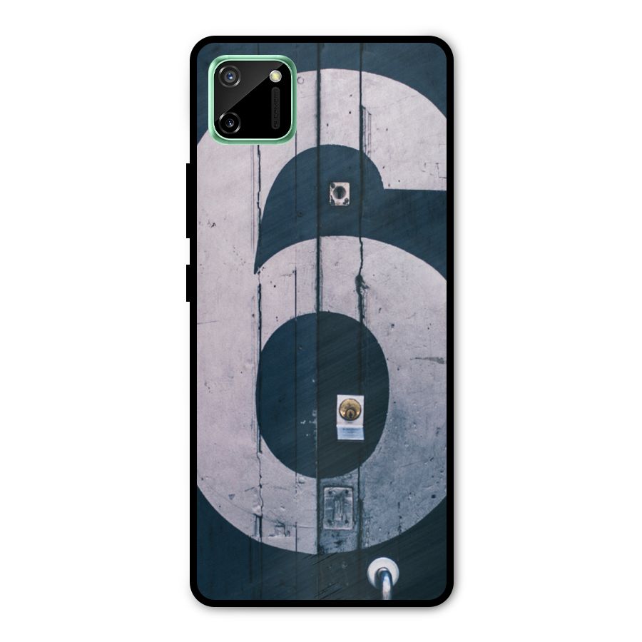 Wooden Six Metal Back Case for Realme C11