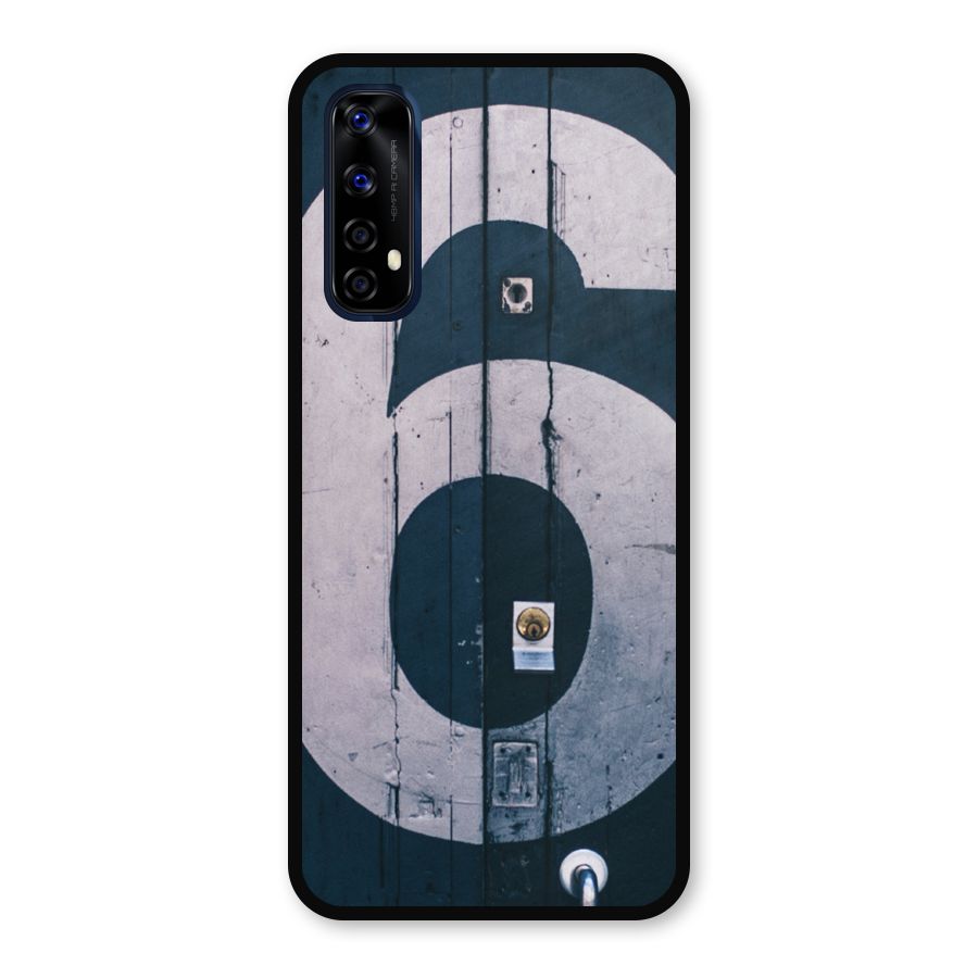 Wooden Six Metal Back Case for Realme Narzo 20 Pro