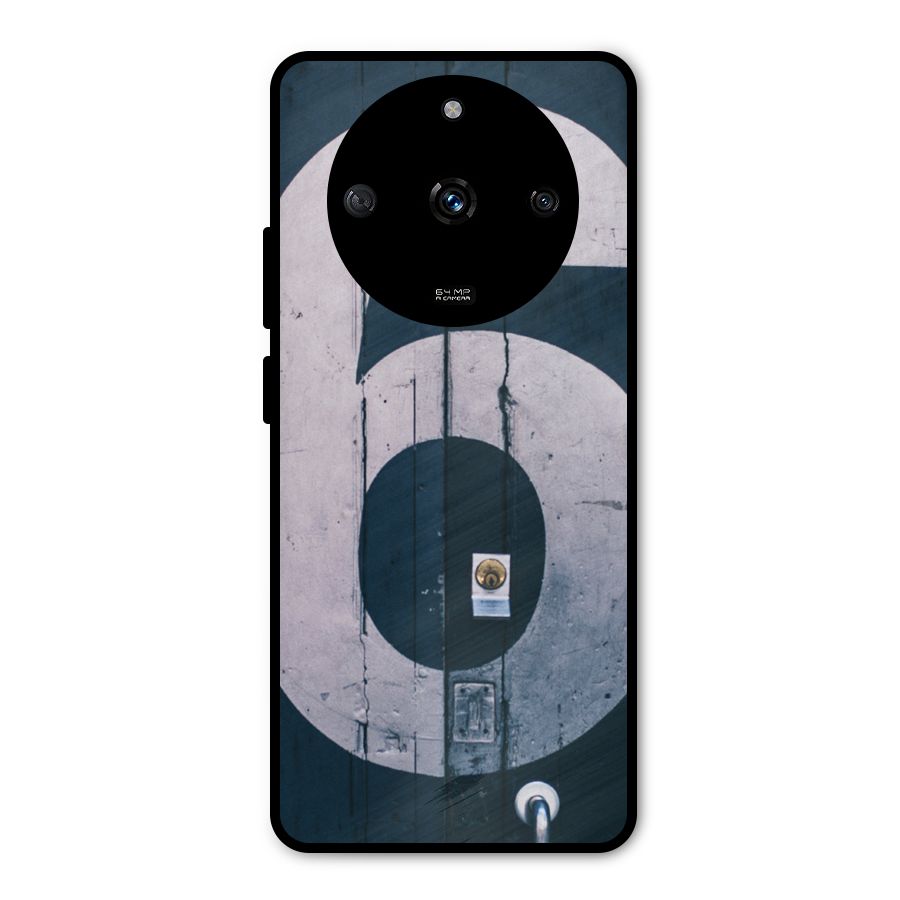 Wooden Six Metal Back Case for Realme Narzo 60 5G