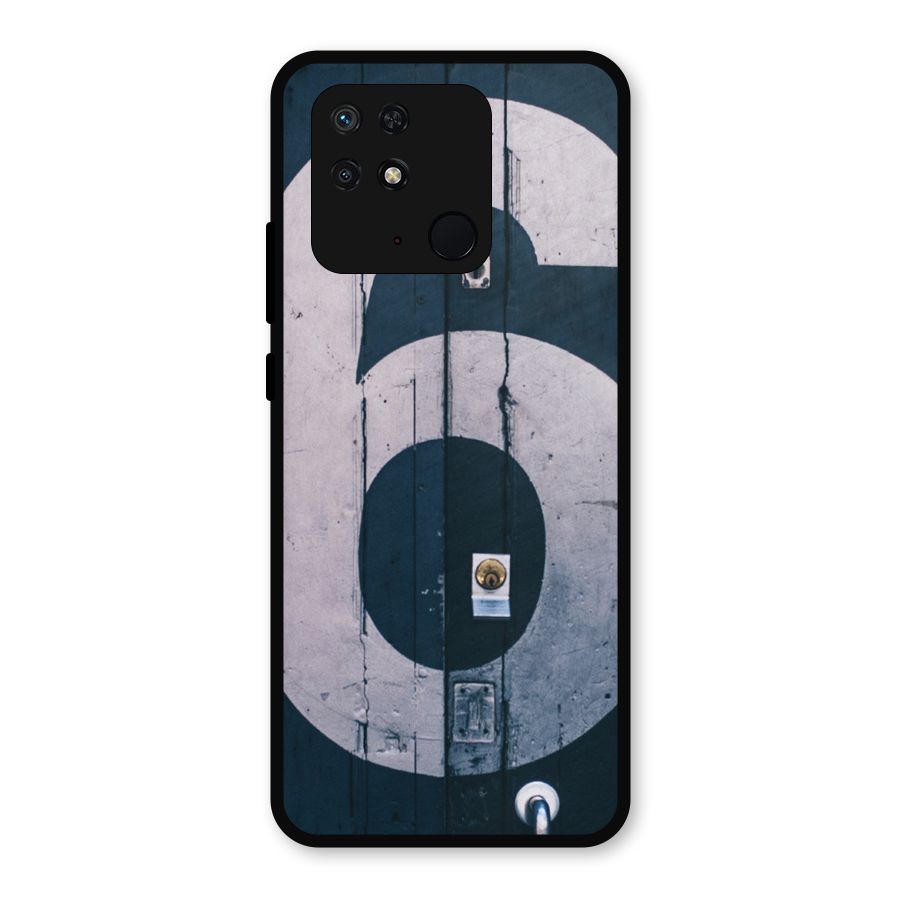 Wooden Six Metal Back Case for Redmi 10