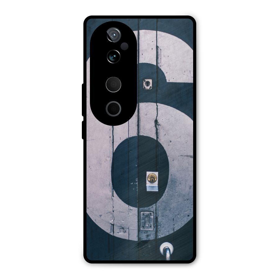 Wooden Six Metal Back Case for Vivo T3 Ultra