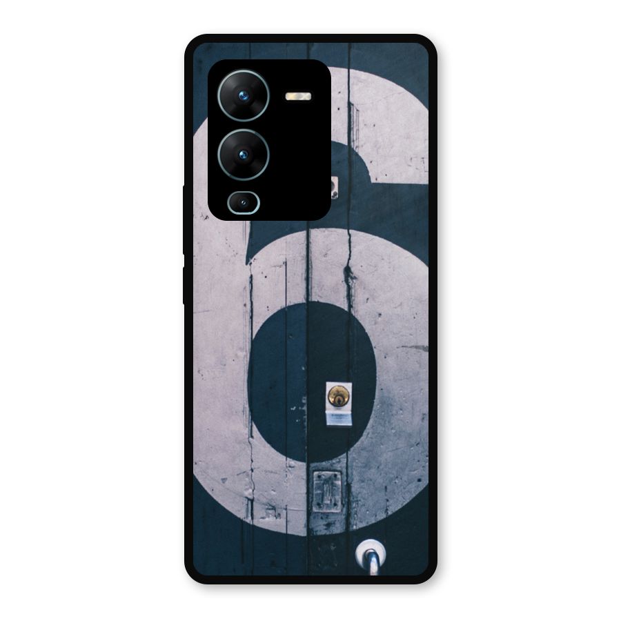 Wooden Six Metal Back Case for Vivo V25 Pro