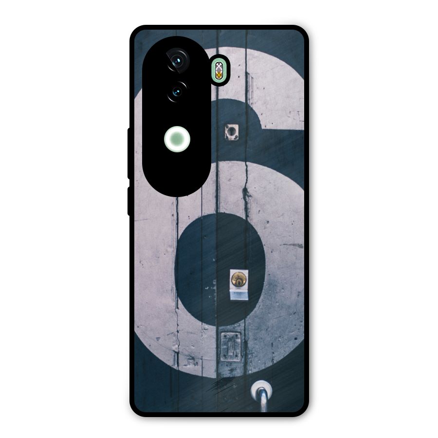 Wooden Six Metal Back Case for Vivo V40e