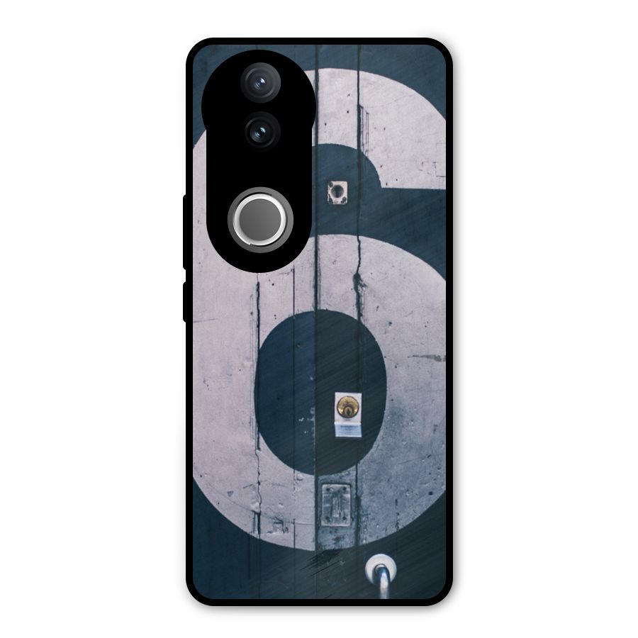 Wooden Six Metal Back Case for Vivo V50e