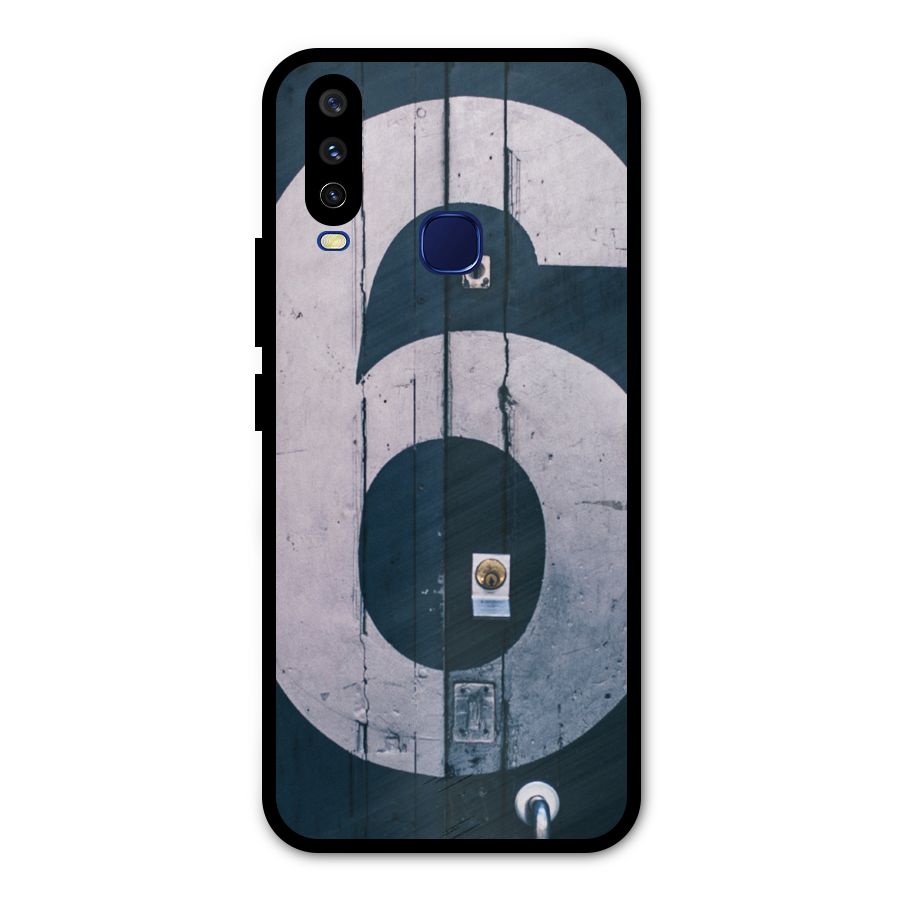 Wooden Six Metal Back Case for Vivo Y12