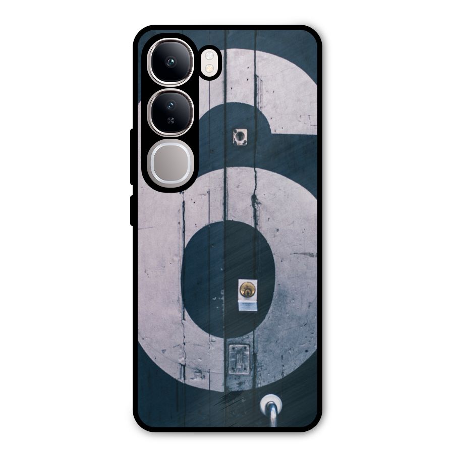 Wooden Six Metal Back Case for Vivo Y300