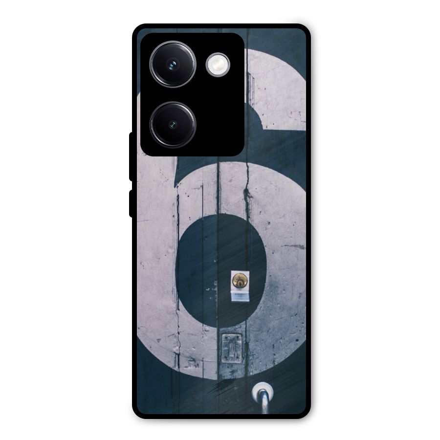 Wooden Six Metal Back Case for Vivo Y300 Plus