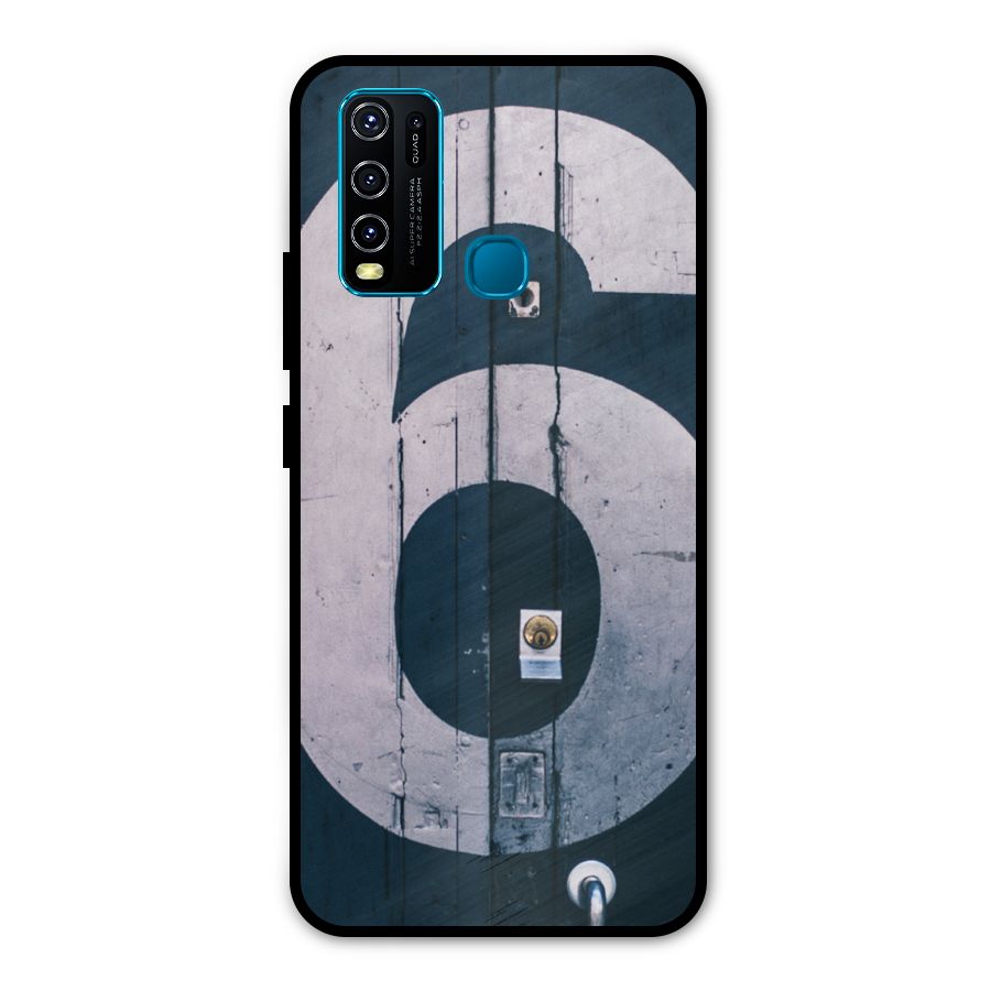 Wooden Six Metal Back Case for Vivo Y50