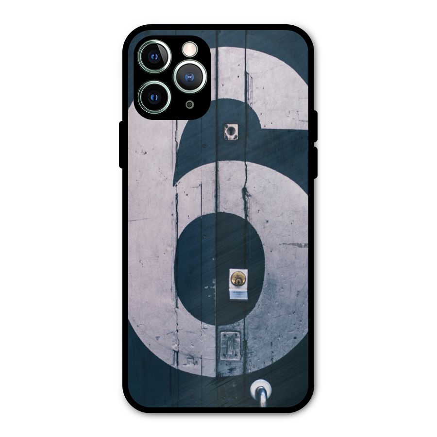 Wooden Six Metal Back Case for iPhone 11 Pro Max