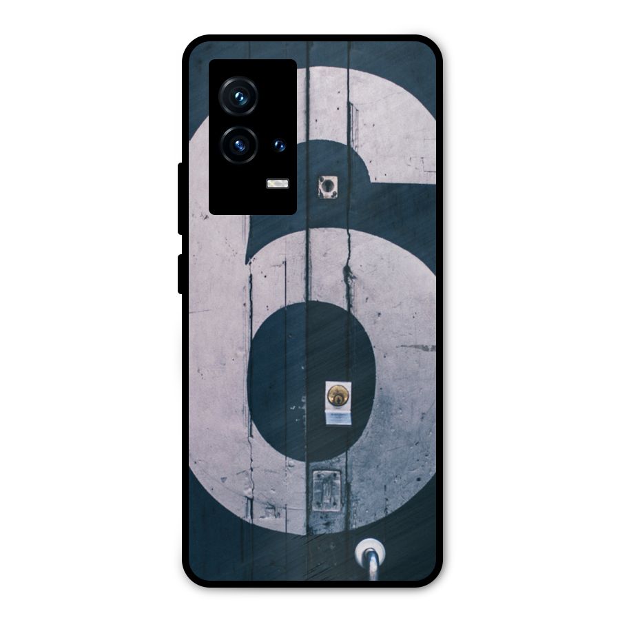 Wooden Six Metal Back Case for iQOO 9 5G
