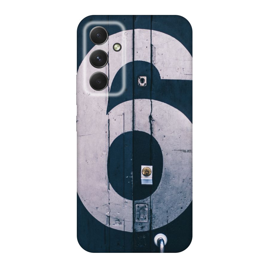 Wooden Six Original Polycarbonate Back Case for Galaxy A54