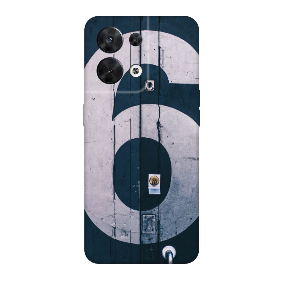 Wooden Six Original Polycarbonate Back Case for Oppo Reno8 5G