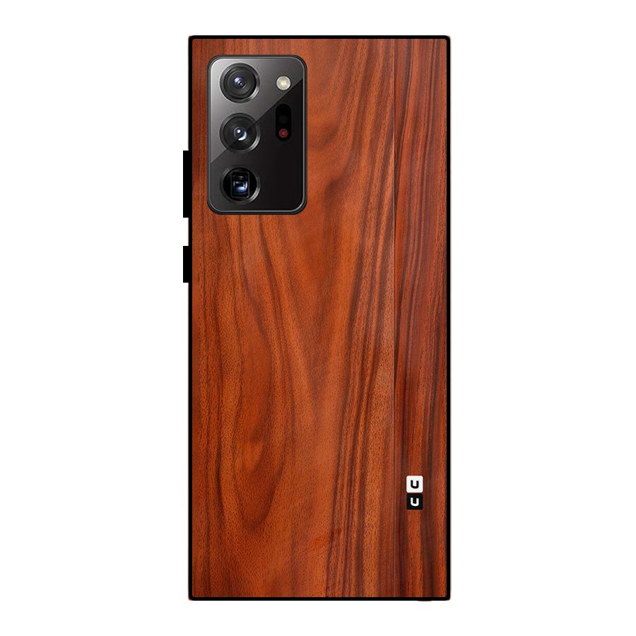 Wooden Texture Printed Metal Back Case for Galaxy Note 20 Ultra