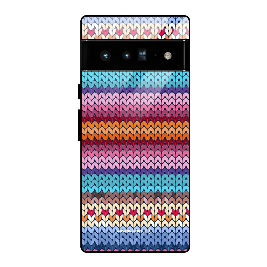 Woolen Glass Back Case for Google Pixel 6 Pro