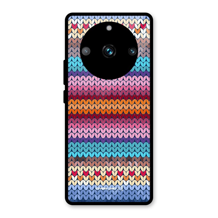 Woolen Glass Back Case for Realme Narzo 60 Pro