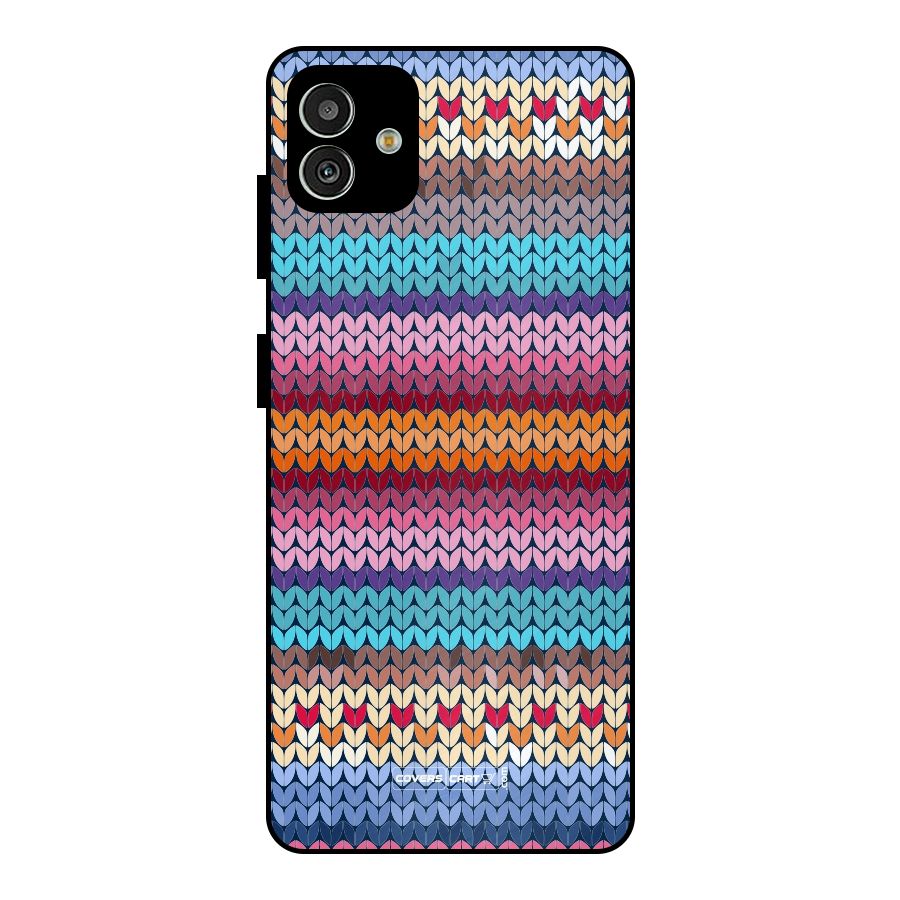 Woolen Metal Back Case for Galaxy M13 5G