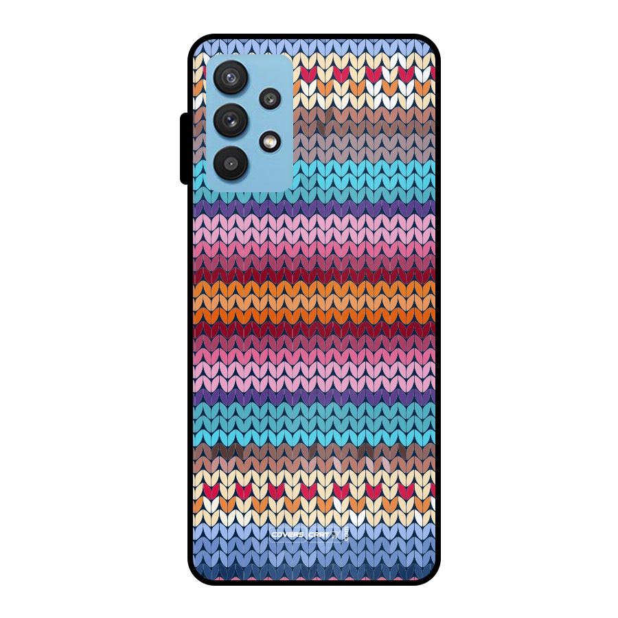 Woolen Metal Back Case for Galaxy M32 5G