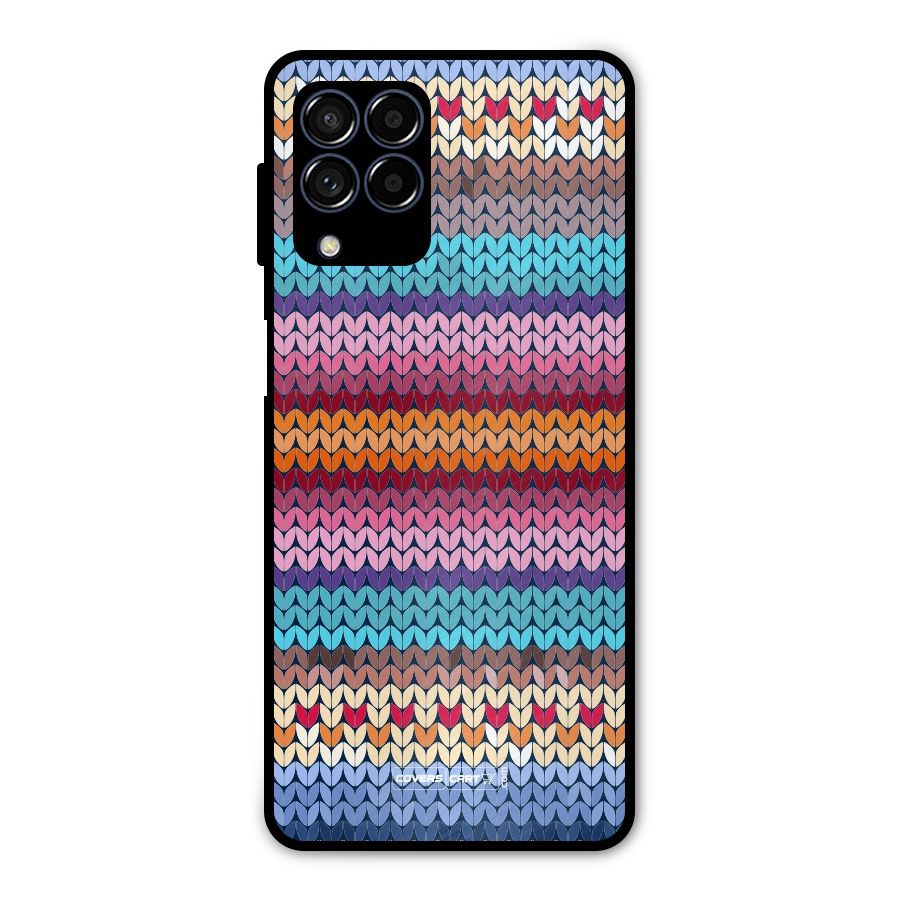 Woolen Metal Back Case for Galaxy M53 5G