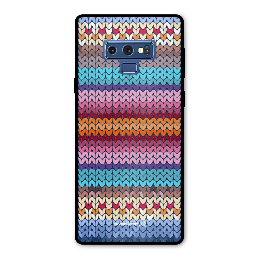 Woolen Metal Back Case for Galaxy Note 9