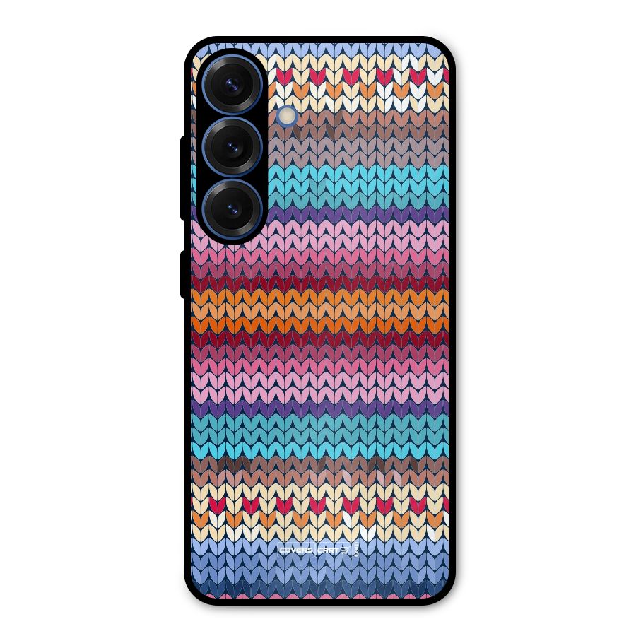 Woolen Metal Back Case for Galaxy S25