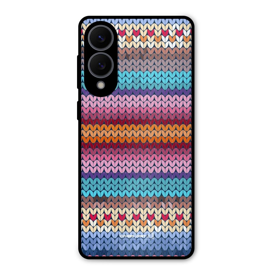 Woolen Metal Back Case for Galaxy S25 Edge
