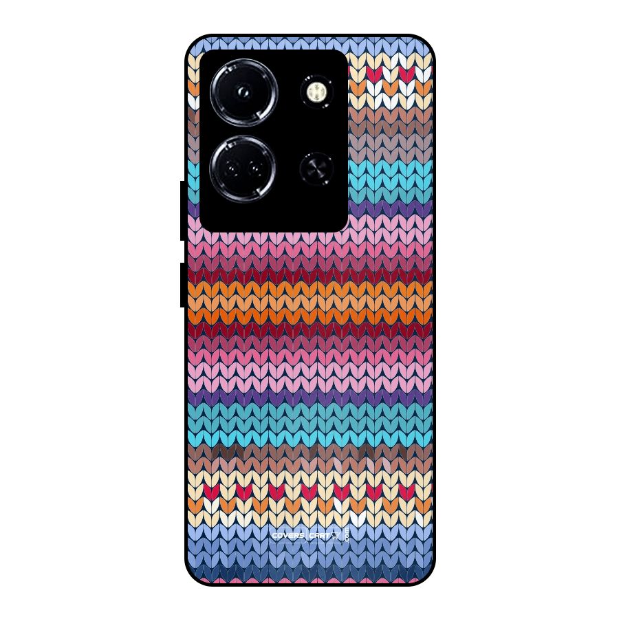 Woolen Metal Back Case for Infinix Note 30 5G