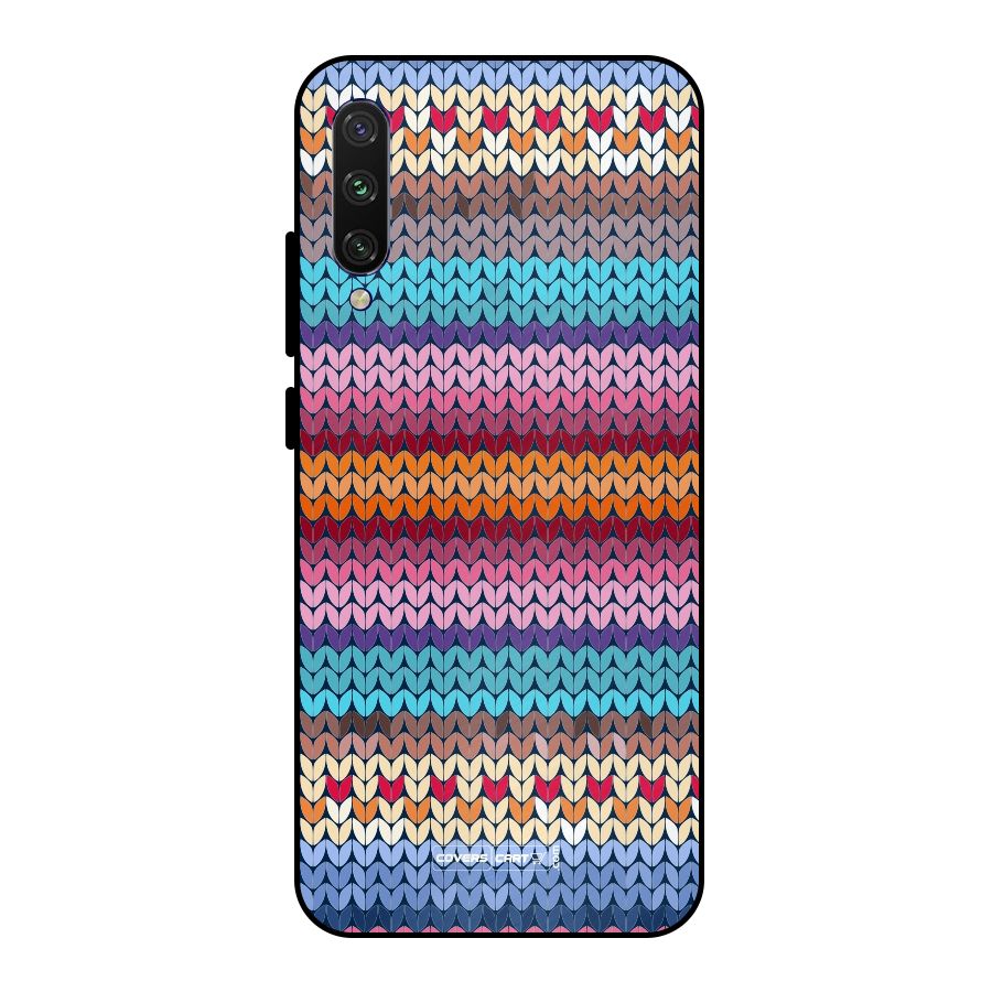 Woolen Metal Back Case for Mi A3