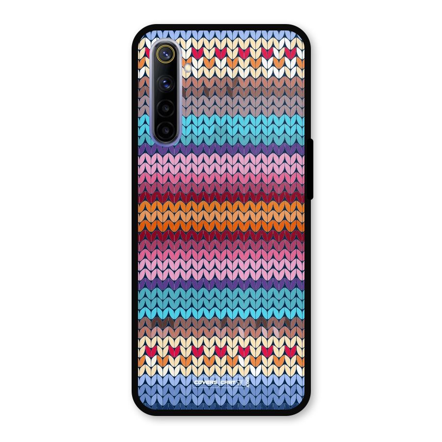 Woolen Metal Back Case for Realme 6
