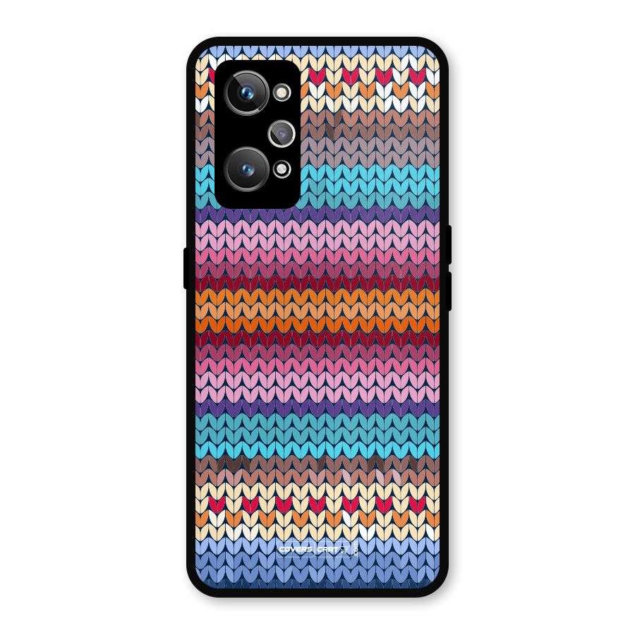 Woolen Metal Back Case for Realme GT Neo2