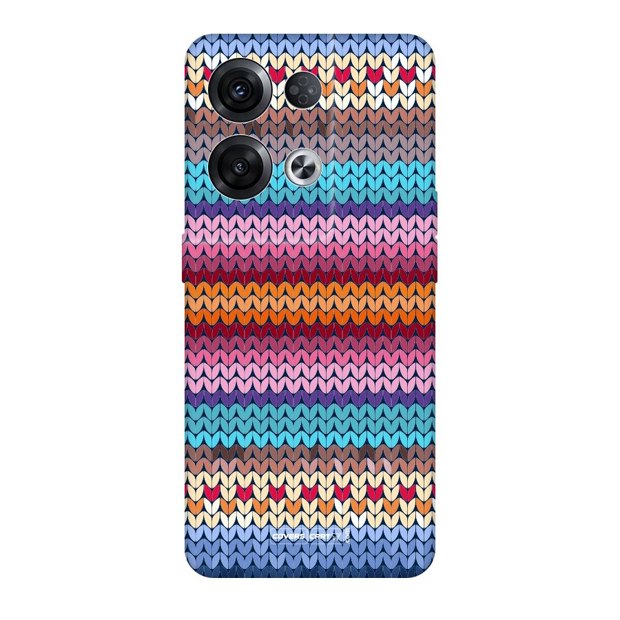 Woolen Original Polycarbonate Back Case for Oppo Reno8 Pro 5G