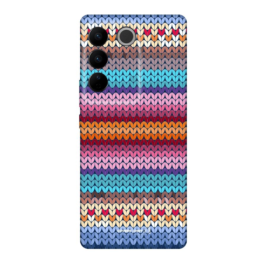 Woolen Original Polycarbonate Back Case for Vivo V27