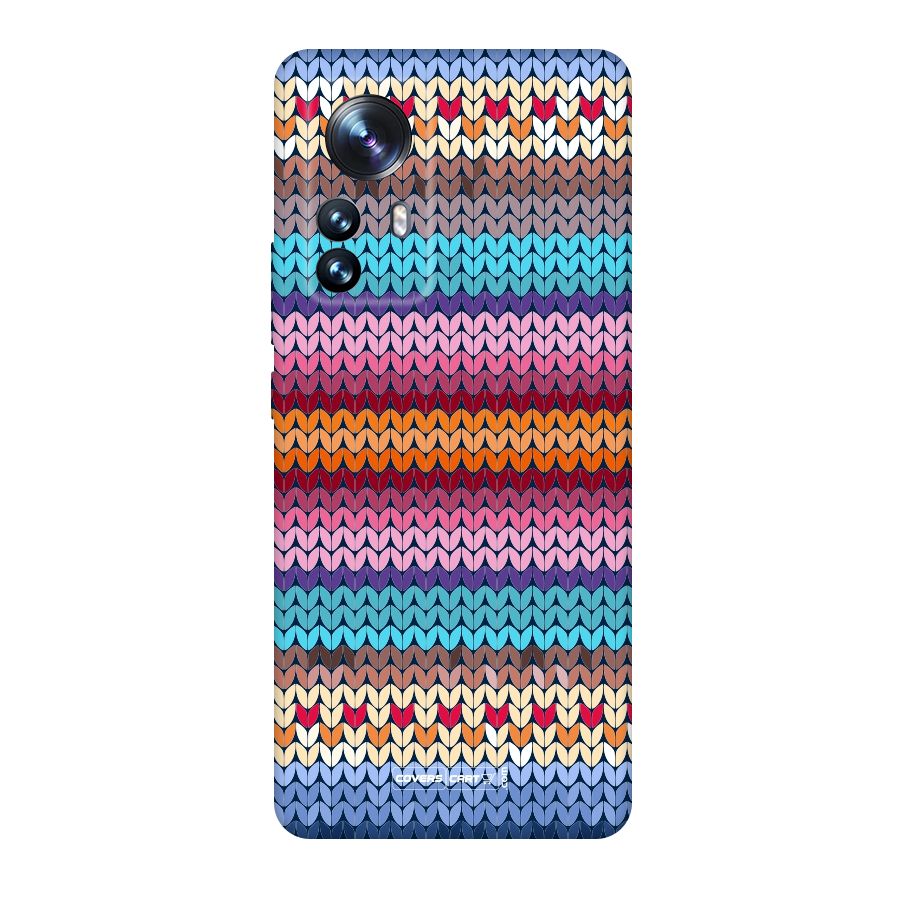 Woolen Original Polycarbonate Back Case for Xiaomi 12 Pro