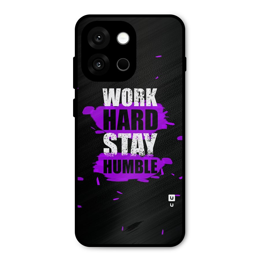 Work Hard Stay Humble Metal Back Case for OnePlus 13s