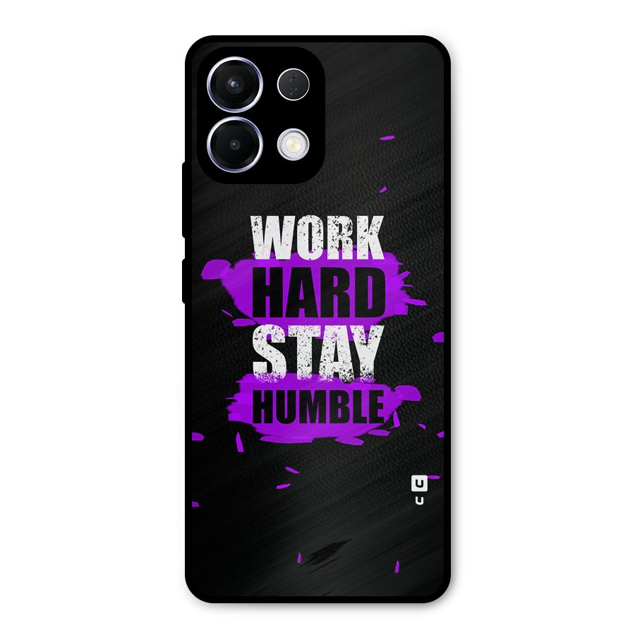 Work Hard Stay Humble Metal Back Case for Oppo K13