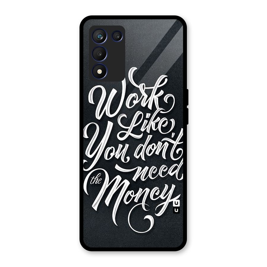 Work Like King Glass Back Case for Realme 9 5G Speed