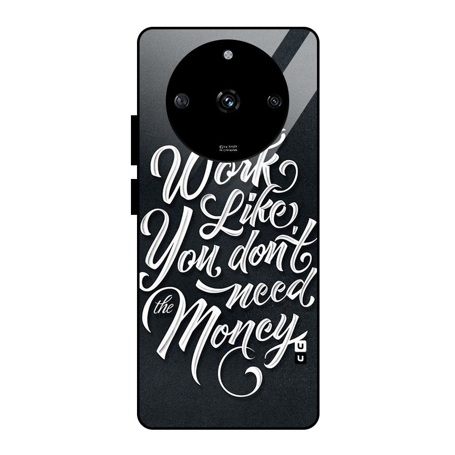 Work Like King Glass Back Case for Realme Narzo 60 5G