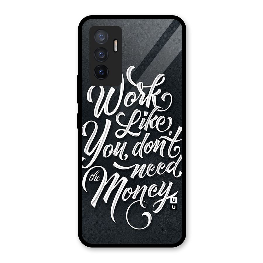 Work Like King Glass Back Case for Vivo V23e