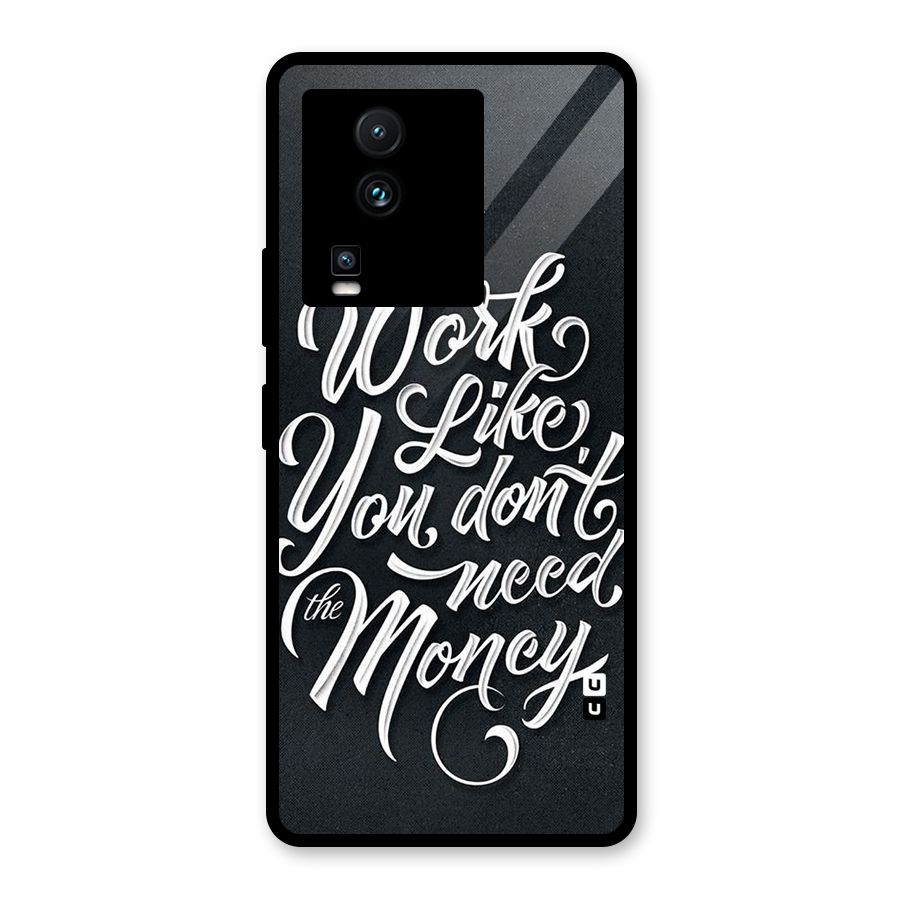 Work Like King Glass Back Case for Vivo iQOO Neo 7
