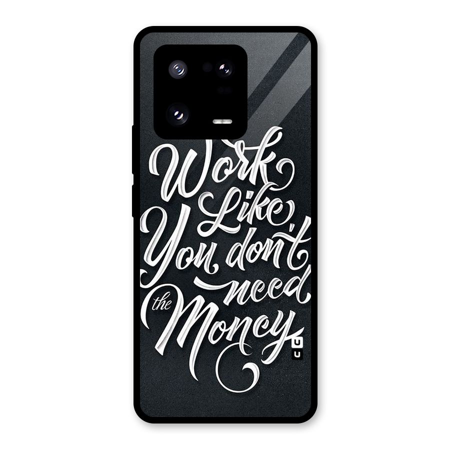 Work Like King Glass Back Case for Xiaomi 13 Pro