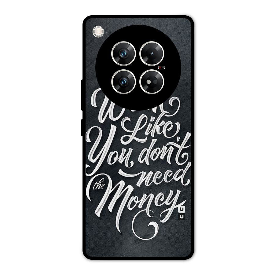 Work Like King Metal Back Case for Infinix Zero 40 5G