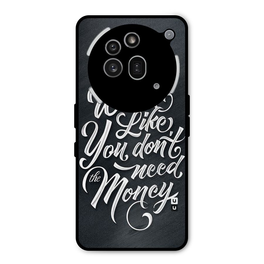 Work Like King Metal Back Case for Nothing Phone 3a Pro