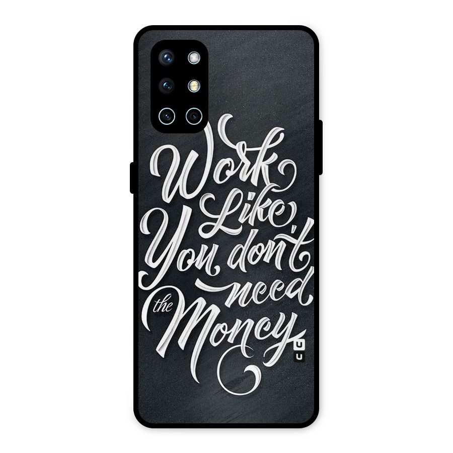 Work Like King Metal Back Case for OnePlus 9R