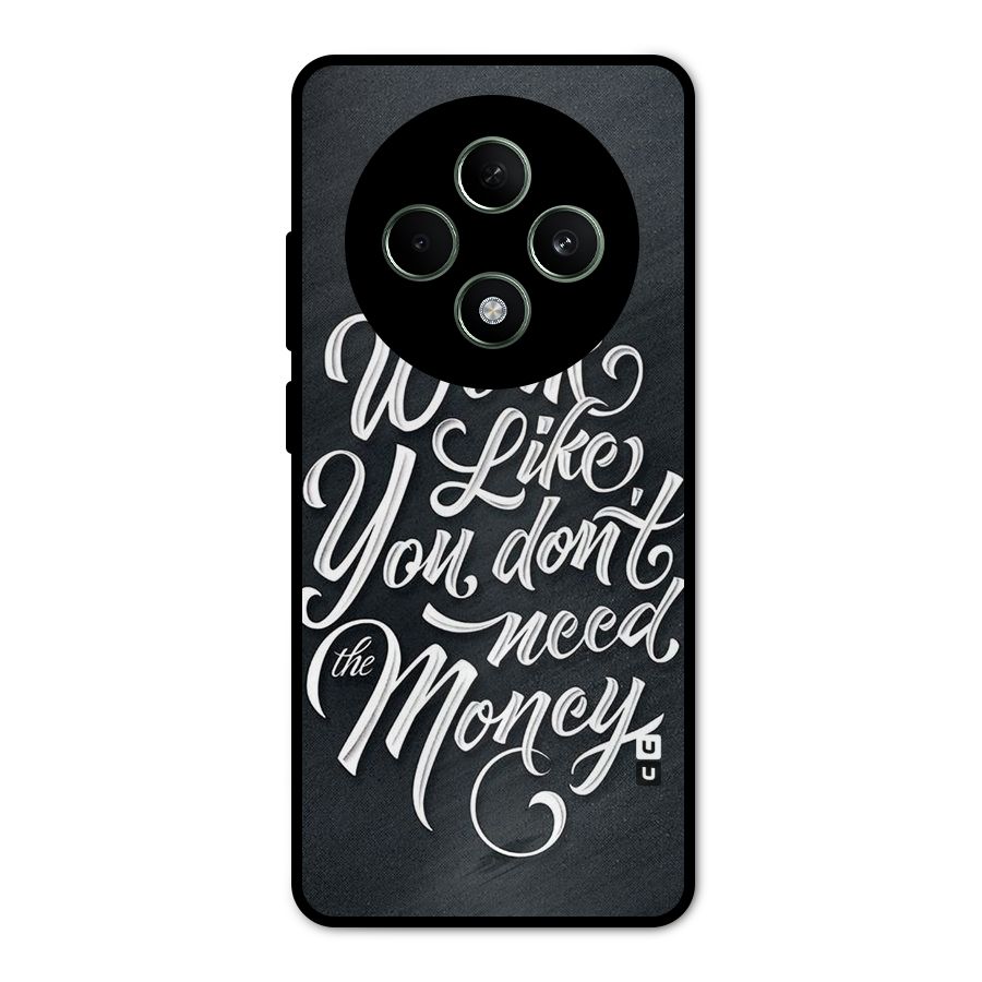 Work Like King Metal Back Case for Oppo F27