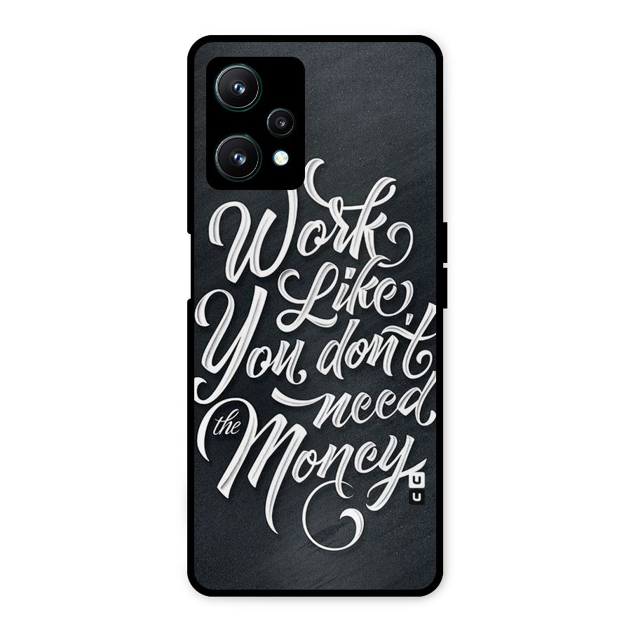 Work Like King Metal Back Case for Realme 9 Pro 5G