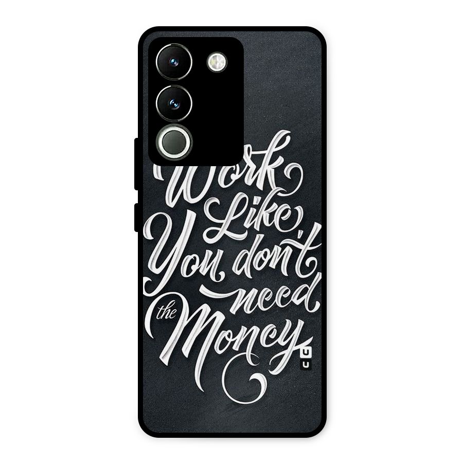 Work Like King Metal Back Case for Vivo Y200